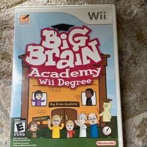 💙4 for 20! Nintendo Wii Big Brain Academy Game White